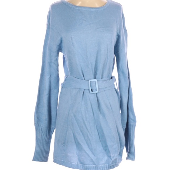 perry belted sweater dress from vici - Picture 4 of 5